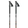 Masters Skitour Stöcke, Black / orange, 65-140cm
