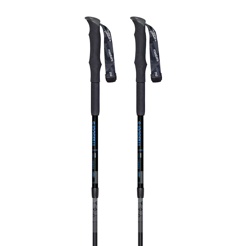 Masters Summit Light Calu Stöcke, Black / blue, 61-135cm Masters Summit Light Calu Stöcke, Black / blue, 61-135cm