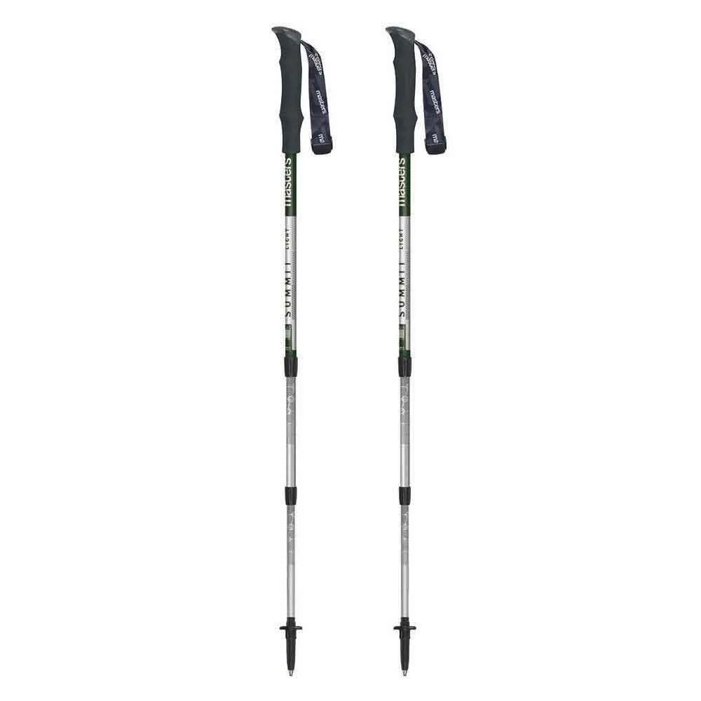 Masters Summit Light Stöcke, Grey / green, 61-135cm Masters Summit Light Stöcke, Grey / green, 61-135cm