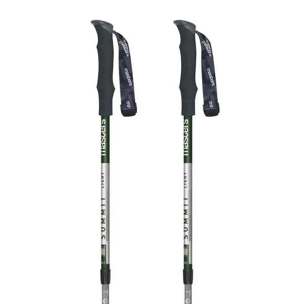 Masters Summit Light Stöcke, Grey / green, 61-135cm Masters Summit Light Stöcke, Grey / green, 61-135cm