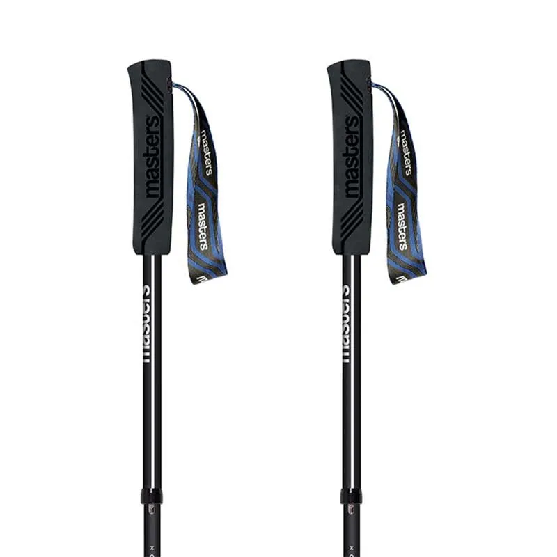 Masters Trecime Fix Stöcke, Black / blue, 110cm Masters Trecime Fix Stöcke, Black / blue, 110cm
