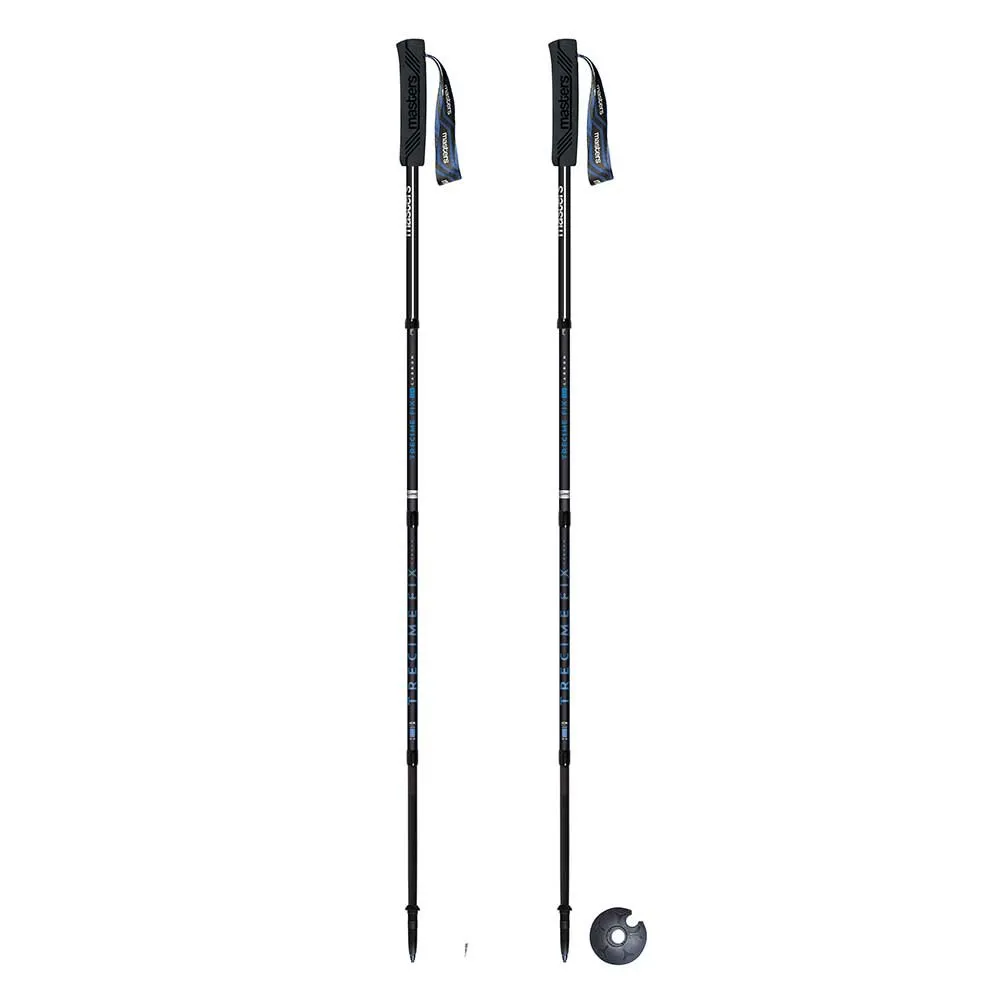 Masters Trecime Fix Stöcke, Black / blue, 110cm Masters Trecime Fix Stöcke, Black / blue, 110cm