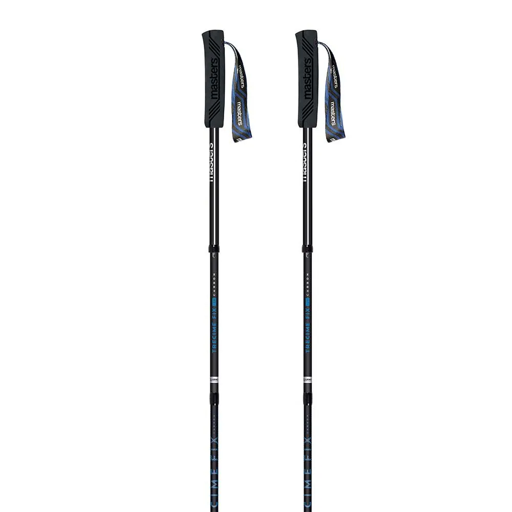 Masters Trecime Fix Stöcke, Black / blue, 110cm Masters Trecime Fix Stöcke, Black / blue, 110cm
