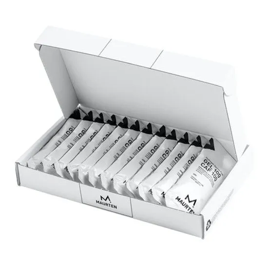 Maurten Gel 100 Caf 100 Schachtel Mit Energiegelen Neutraler Geschmack 40g 12 Einheiten, One size Maurten Gel 100 Caf 100 Schachtel Mit Energiegelen Neutraler Geschmack 40g 12 Einheiten, One size