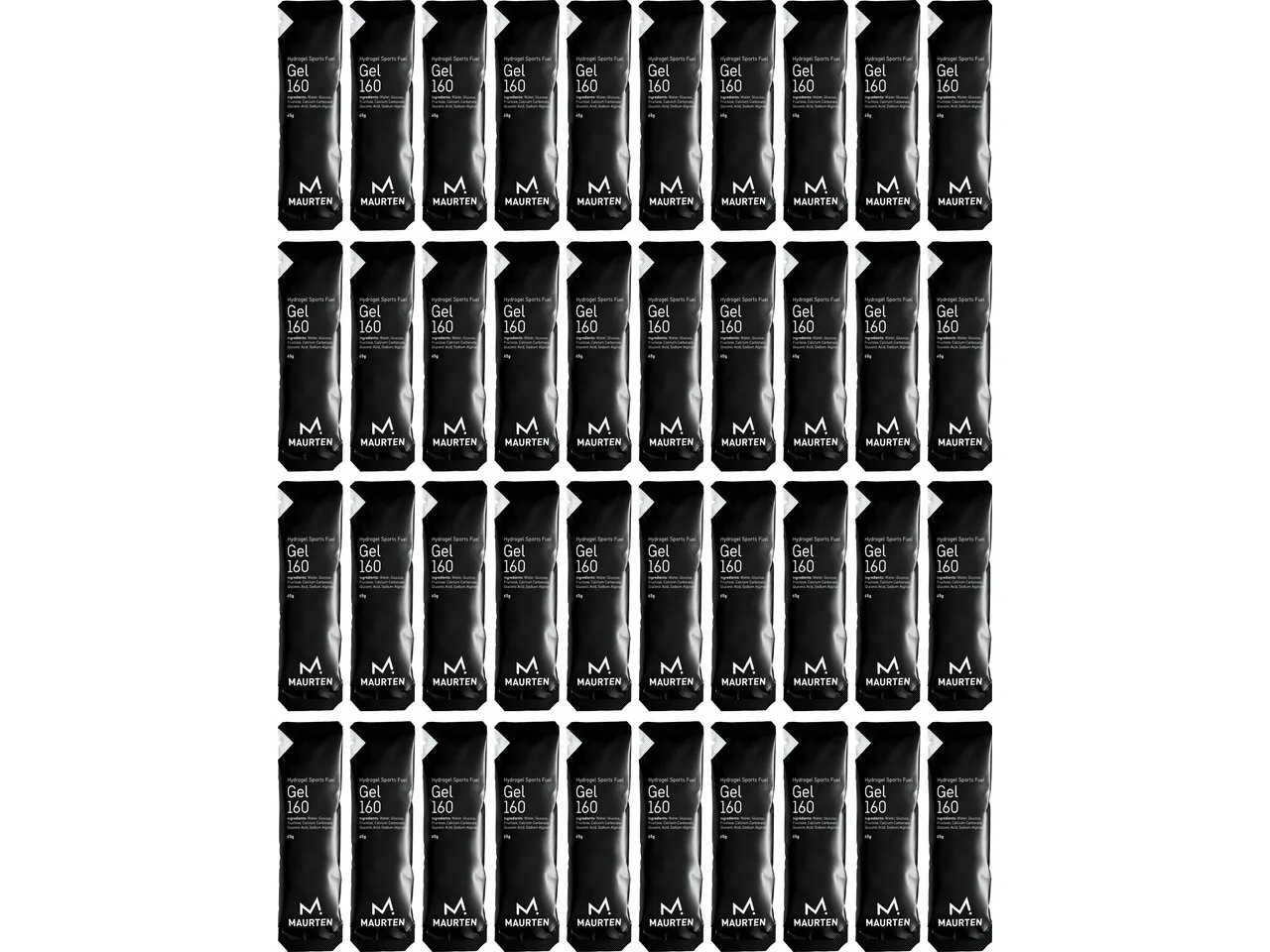 Maurten GEL 160 Energiegel - 40 Stück, 2600g
