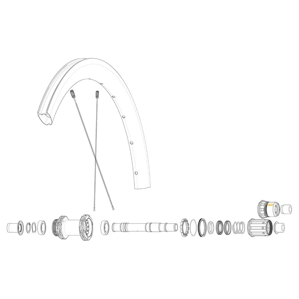 Mavic 142dcl Circlip Nabenachse, Silver, One Size Mavic 142dcl Circlip Nabenachse, Silver, One Size