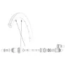 Mavic 142dcl Circlip Nabenachse, Silver, One Size