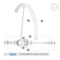 Mavic Aksium Disc Allroad Felge Mavic Aksium Disc Allroad Felge