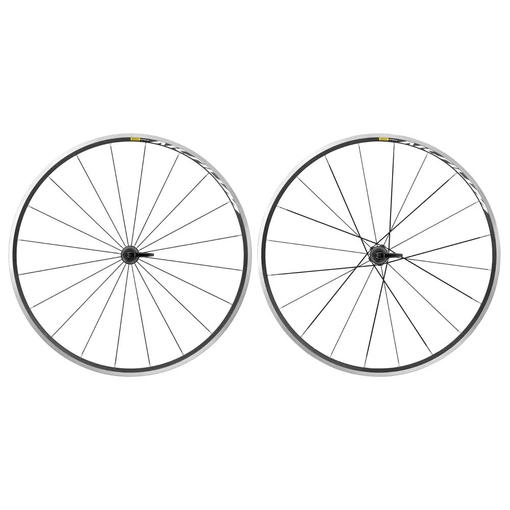 Mavic Aksium Rennrad Laufradsatz Refurbished, Black, 9 x 100 / 9 x 130mm Mavic Aksium Rennrad Laufradsatz Refurbished, Black, 9 x 100 / 9 x 130mm