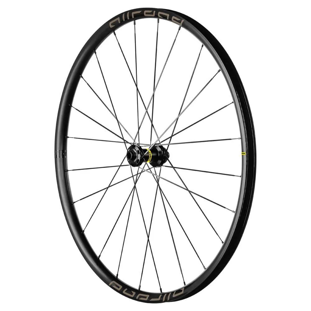 Mavic Allroad 650b cl Disc Tubeless Gravel-vorderrad, Black, 12/15 x 100mm Mavic Allroad 650b cl Disc Tubeless Gravel-vorderrad, Black, 12/15 x 100mm