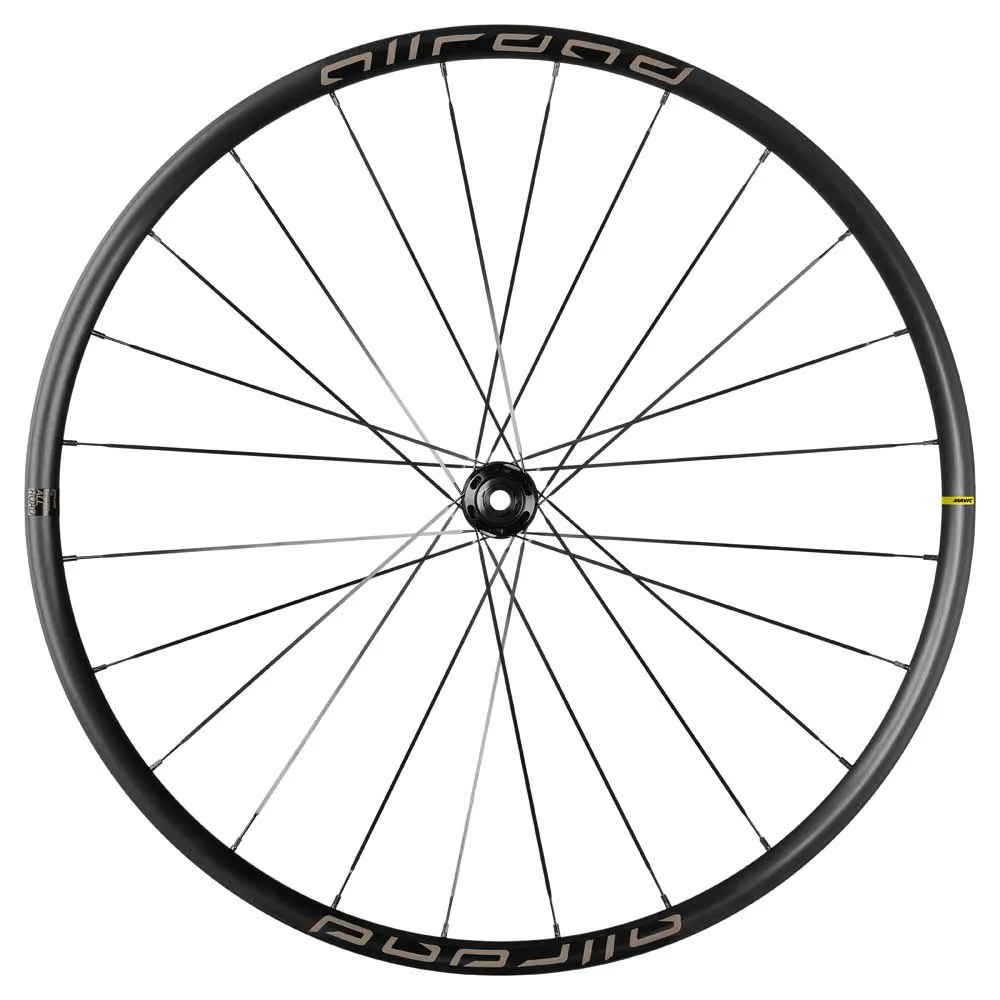 Mavic Allroad 650b cl Disc Tubeless Gravel-vorderrad, Black, 12/15 x 100mm Mavic Allroad 650b cl Disc Tubeless Gravel-vorderrad, Black, 12/15 x 100mm