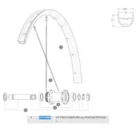Mavic Allroad Elite Road+ Felge Mavic Allroad Elite Road+ Felge