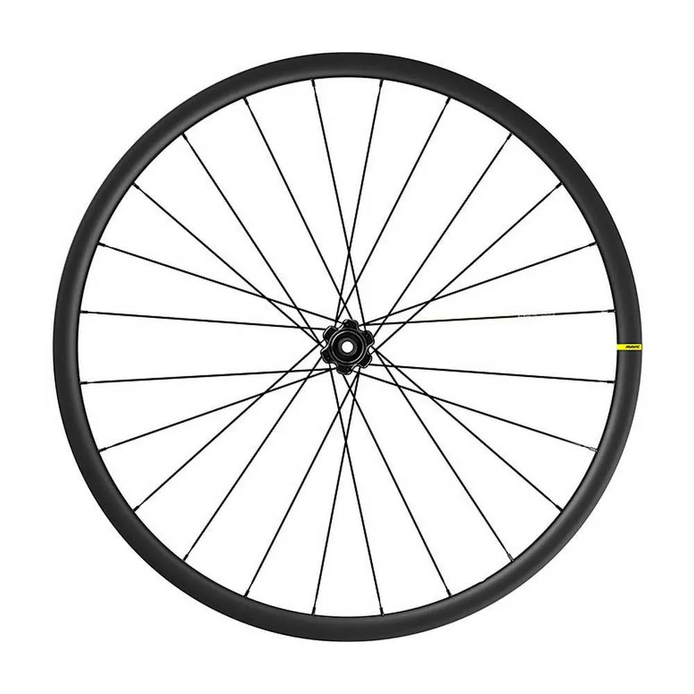 Mavic Allroad Pro Carbon Sl Cl Disc Tubeless Rennrad-vorderrad, Black, 9/12/15 x 100mm