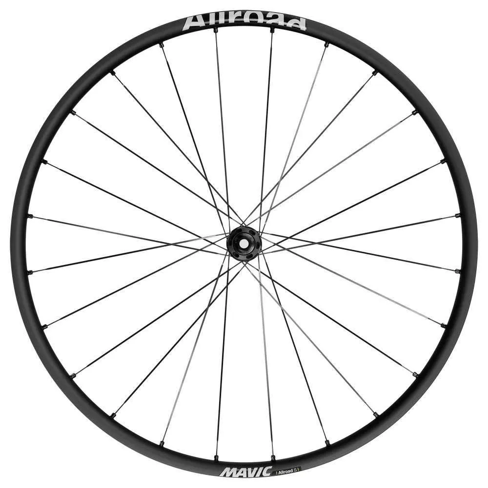Mavic Allroad S Cl Disc Gravel-vorderrad, Black, 12 x 100mm Mavic Allroad S Cl Disc Gravel-vorderrad, Black, 12 x 100mm