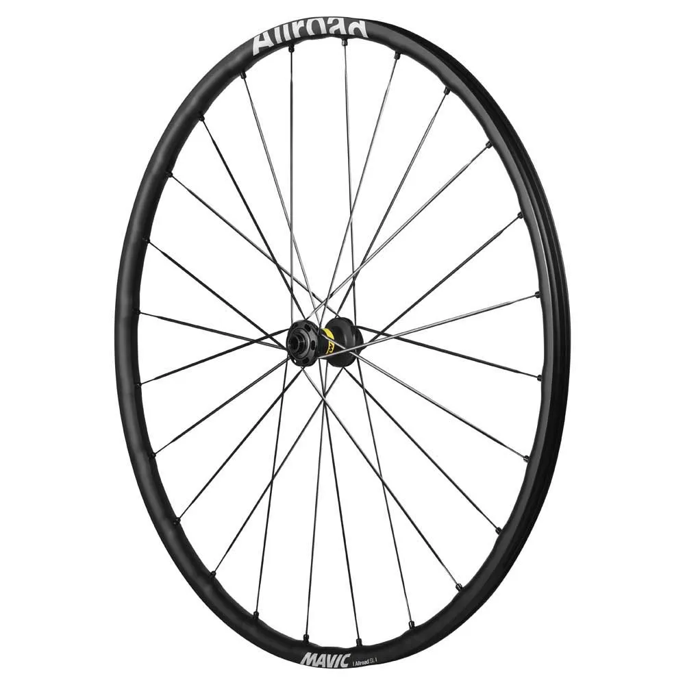 Mavic Allroad Sl Cl Disc Gravel-vorderrad, Black, 12 x 100mm Mavic Allroad Sl Cl Disc Gravel-vorderrad, Black, 12 x 100mm