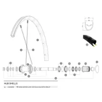 Mavic Center Lock Disc Id360 Hinterradnabenachse Mavic Center Lock Disc Id360 Hinterradnabenachse