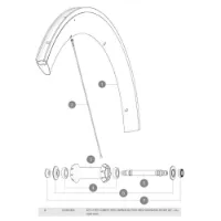 Mavic Comete Pro Carbon Exalith Vorderspeichen 12 Einheiten Mavic Comete Pro Carbon Exalith Vorderspeichen 12 Einheiten
