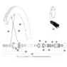 Mavic Comete Pro Carbon Sl T Hintere Linke Speichen 10 Einheiten, Black, 236mm