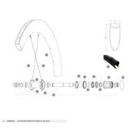 Mavic Comete Pro Carbon Sl Tdf Rear Felge Mavic Comete Pro Carbon Sl Tdf Rear Felge