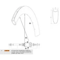 Mavic Comete Pro Carbon Sl Us Disc 20 Front Felge Mavic Comete Pro Carbon Sl Us Disc 20 Front Felge