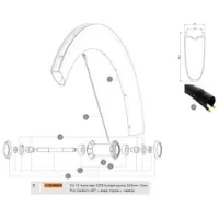 Mavic Comete Pro Carbon Ust Linke Speichen 12 Einheiten Mavic Comete Pro Carbon Ust Linke Speichen 12 Einheiten