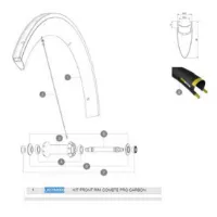 Mavic Comete Pro Carbon Vorderradfelge Mavic Comete Pro Carbon Vorderradfelge