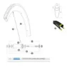 Mavic Comete Pro Carbon Vorderradfelge, Black, 700 - 28" 16H