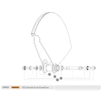 Mavic Comete Track Schraubensatz Mavic Comete Track Schraubensatz