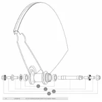 Mavic Comete Track Schraubensatz 2 Einheiten Mavic Comete Track Schraubensatz 2 Einheiten