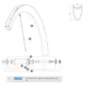 Mavic Cosmic Pro Carbon Sl T Front Felge, Black, 700 - 28" 16H
