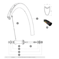Mavic Cosmic Pro Carbon Sl Tubular Front Felge