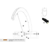Mavic Cosmic Pro Carbon Sl Ust 20 Front Felge Mavic Cosmic Pro Carbon Sl Ust 20 Front Felge