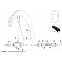 Mavic Cosmic Pro Carbon Sl Ust Disc 20 Hinterradfelge Mavic Cosmic Pro Carbon Sl Ust Disc 20 Hinterradfelge