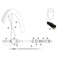 Mavic Cosmic Pro Carbon Ust Disc 650b Hintere Rechte Speichen 12 Einheiten Mavic Cosmic Pro Carbon Ust Disc 650b Hintere Rechte Speichen 12 Einheiten