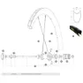 Mavic Cosmic Pro Carbon Ust Rear Felge, Black, 700 - 28"