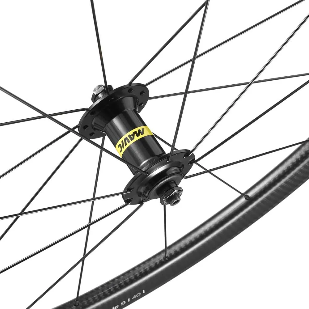 Mavic Cosmic S 40 Qr Tubeless Rennrad-vorderrad, Black, 9 x 100mm Mavic Cosmic S 40 Qr Tubeless Rennrad-vorderrad, Black, 9 x 100mm