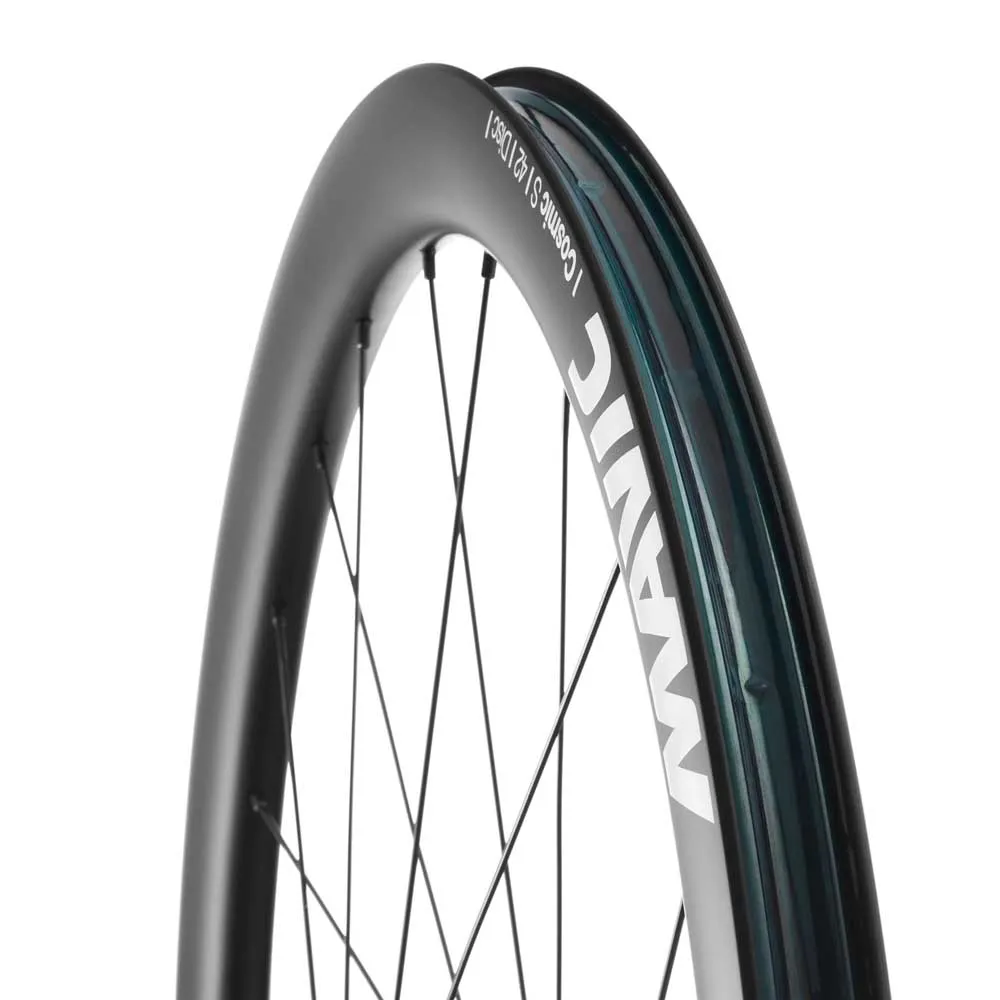 Mavic Cosmic S 42 Cl Disc Rennrad-vorderrad, Black, 12 x 100mm Mavic Cosmic S 42 Cl Disc Rennrad-vorderrad, Black, 12 x 100mm
