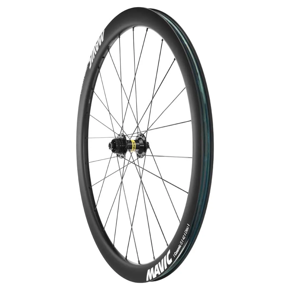 Mavic Cosmic S 42 Cl Disc Rennrad-vorderrad, Black, 12 x 100mm Mavic Cosmic S 42 Cl Disc Rennrad-vorderrad, Black, 12 x 100mm