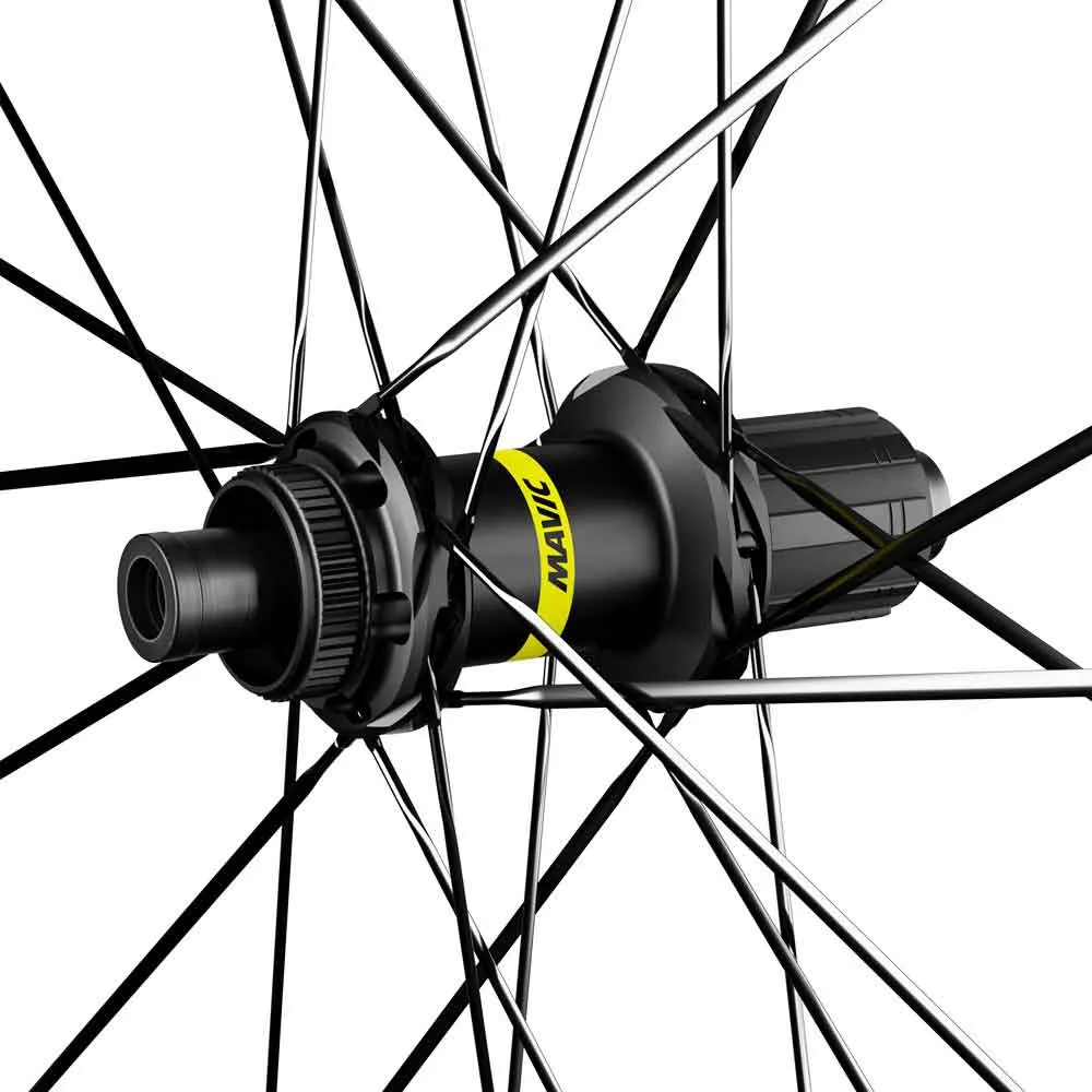 Mavic Cosmic Sl 32 Carbon Cl Disc Tubeless Rennrad Laufradsatz, Black, 9/12 x 100 / 9/12 x 135/142mm, Shimano/Sram HG