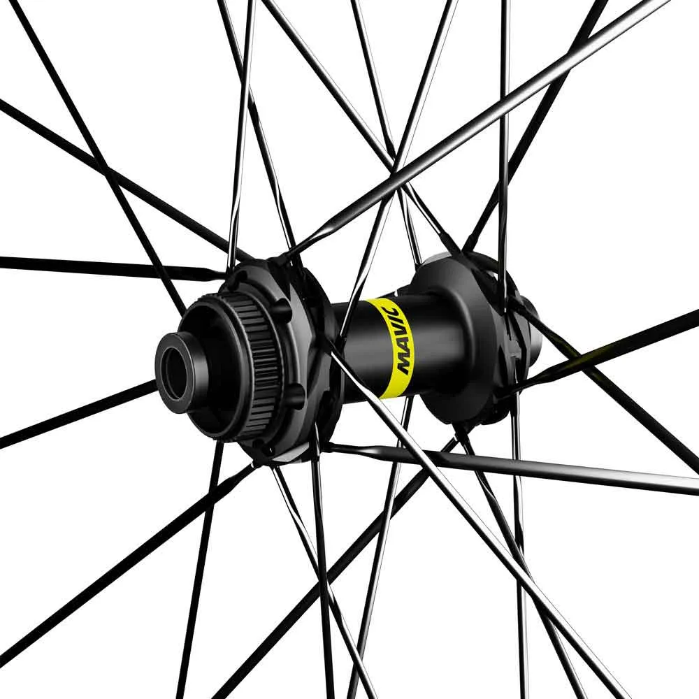 Mavic Cosmic Sl 32 Carbon Cl Disc Tubeless Rennrad Laufradsatz, Black, 9/12 x 100 / 9/12 x 135/142mm, Shimano/Sram HG