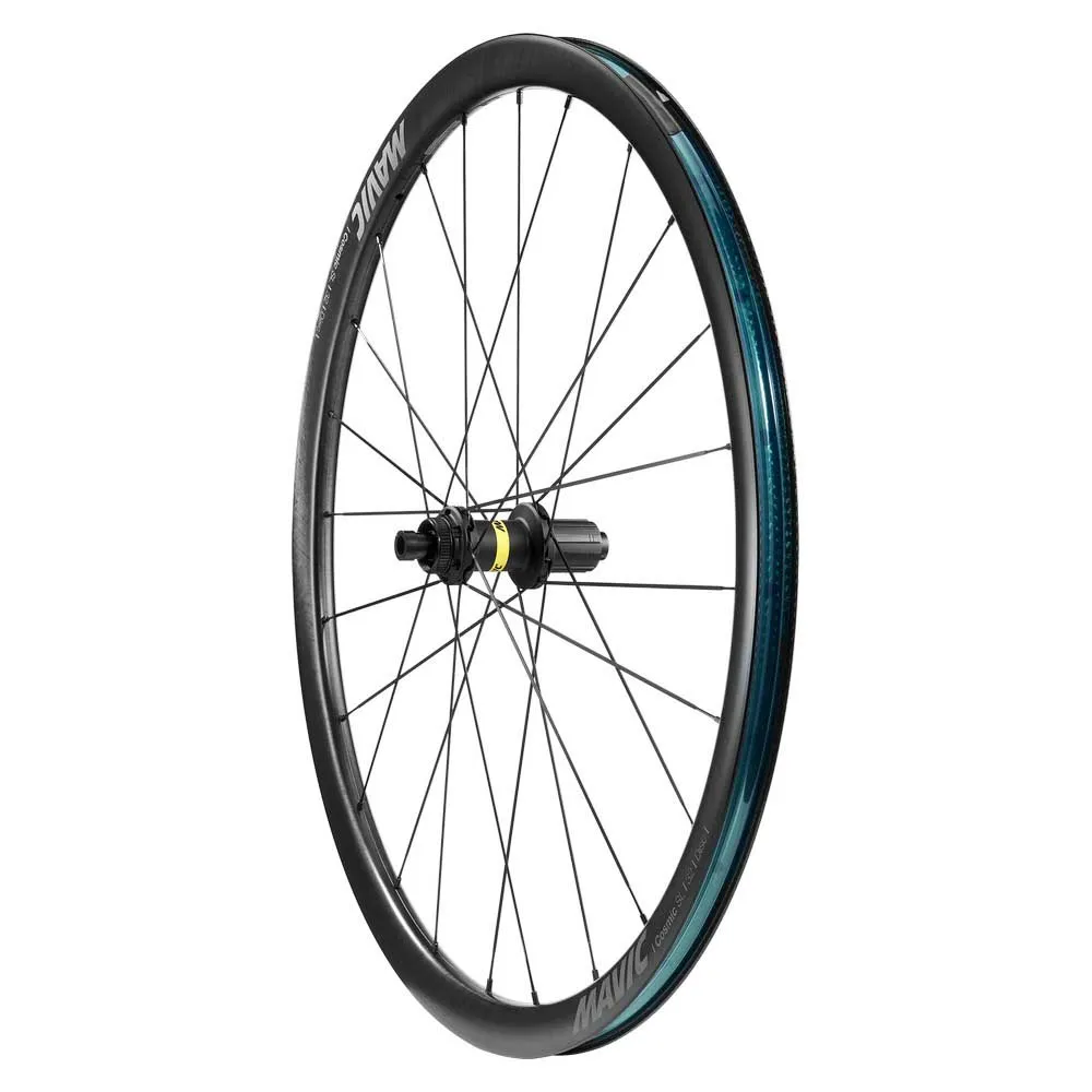 Mavic Cosmic Sl 32 Cl Disc Tubeless Rennrad-hinterrad, Black, 12 x 142mm, Shimano HG