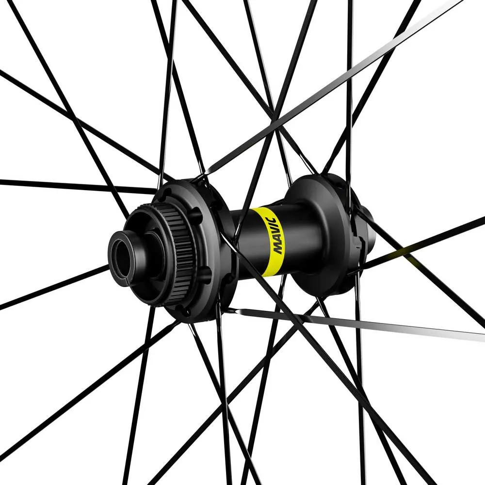 Mavic Cosmic Sl 45 Carbon Cl Disc Tubeless Rennrad-vorderrad, Black, 9/12 x 100mm Mavic Cosmic Sl 45 Carbon Cl Disc Tubeless Rennrad-vorderrad, Black, 9/12 x 100mm