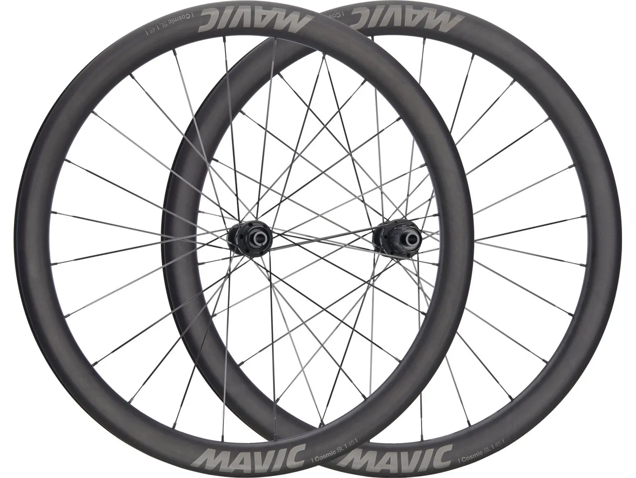 Mavic Cosmic SL 45 Disc Center Lock 28" Carbon Laufradsatz, Black, 12 x 100/12 x 142mm, Shimano HG Mavic Cosmic SL 45 Disc Center Lock 28" Carbon Laufradsatz, Black, 12 x 100/12 x 142mm, Shimano HG