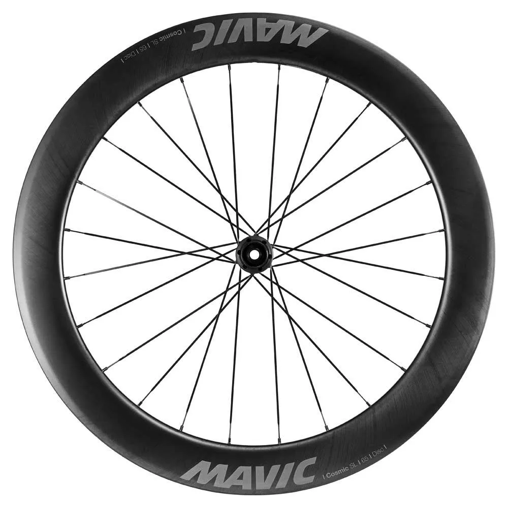Mavic Cosmic Sl 65 Cl Disc Tubeless Rennrad Laufradsatz, Black, 12 x 100/12 x 142mm, Shimano HG