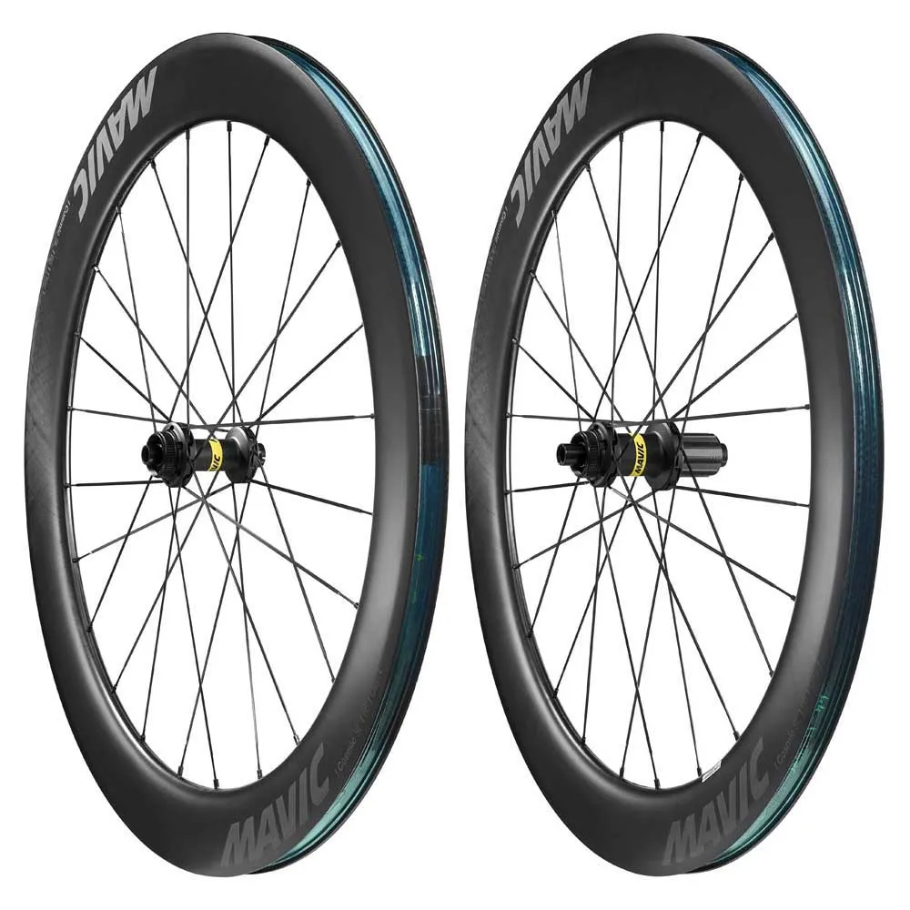Mavic Cosmic Sl 65 Cl Disc Tubeless Rennrad Laufradsatz, Black, 12 x 100/12 x 142mm, Shimano HG