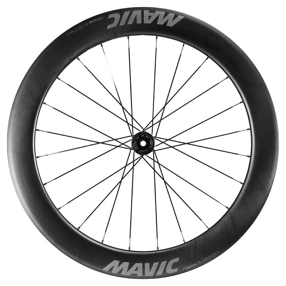 Mavic Cosmic Sl 65 Cl Disc Tubeless Rennrad Laufradsatz, Black, 12 x 100/12 x 142mm, Shimano HG