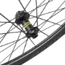 Mavic Cosmic Sl 65 Cl Disc Tubeless Rennrad-vorderrad, Black, 12 x 100mm
