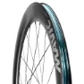 Mavic Cosmic Sl 65 Cl Disc Tubeless Rennrad-vorderrad, Black, 12 x 100mm