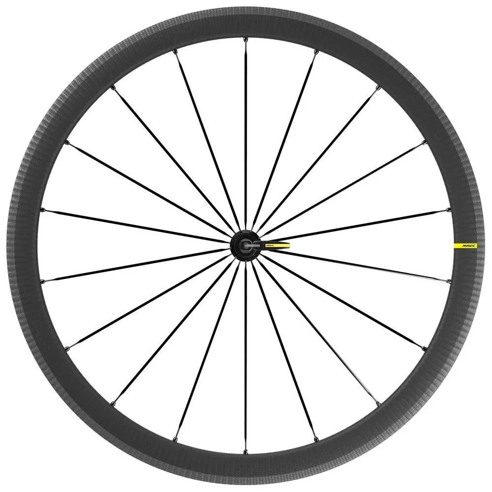 Mavic Cosmic Slr 40 Carbon Tubeless Rennrad-vorderrad, Black, 9 x 100mm Mavic Cosmic Slr 40 Carbon Tubeless Rennrad-vorderrad, Black, 9 x 100mm