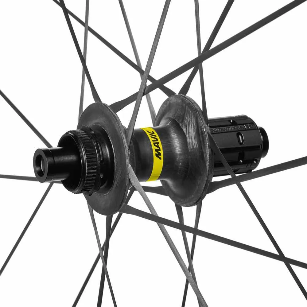Mavic Cosmic Ultimate 45 Disc Cl Tubeless Rennrad-hinterrad, Black, 12 X 142mm, Shimano/Sram HG Mavic Cosmic Ultimate 45 Disc Cl Tubeless Rennrad-hinterrad, Black, 12 X 142mm, Shimano/Sram HG